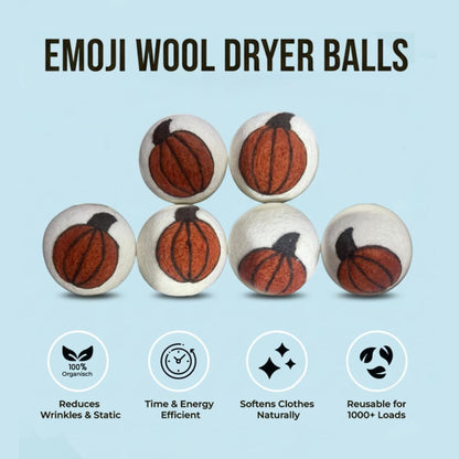 Wool Dryer Balls - 1000+ Loads - Pure Organic Wool - Reusable Natural Fabric Softener Perfect with Essential Oils, Reduce Clothing Static and Wrinkles