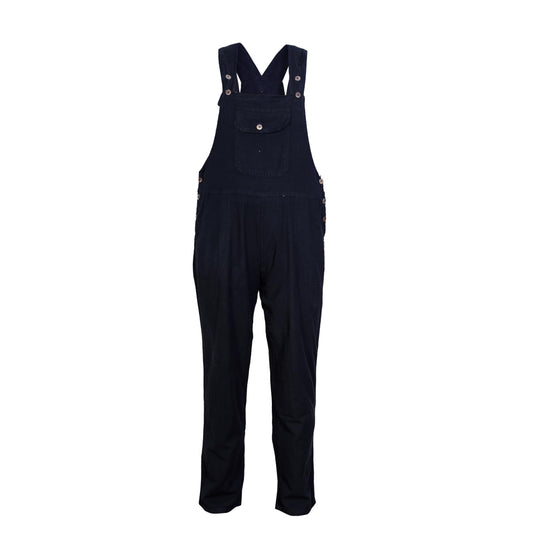 Women's Dungaree Cotton Hippie Classic Summer Jumpsuit with Adjustable Straps