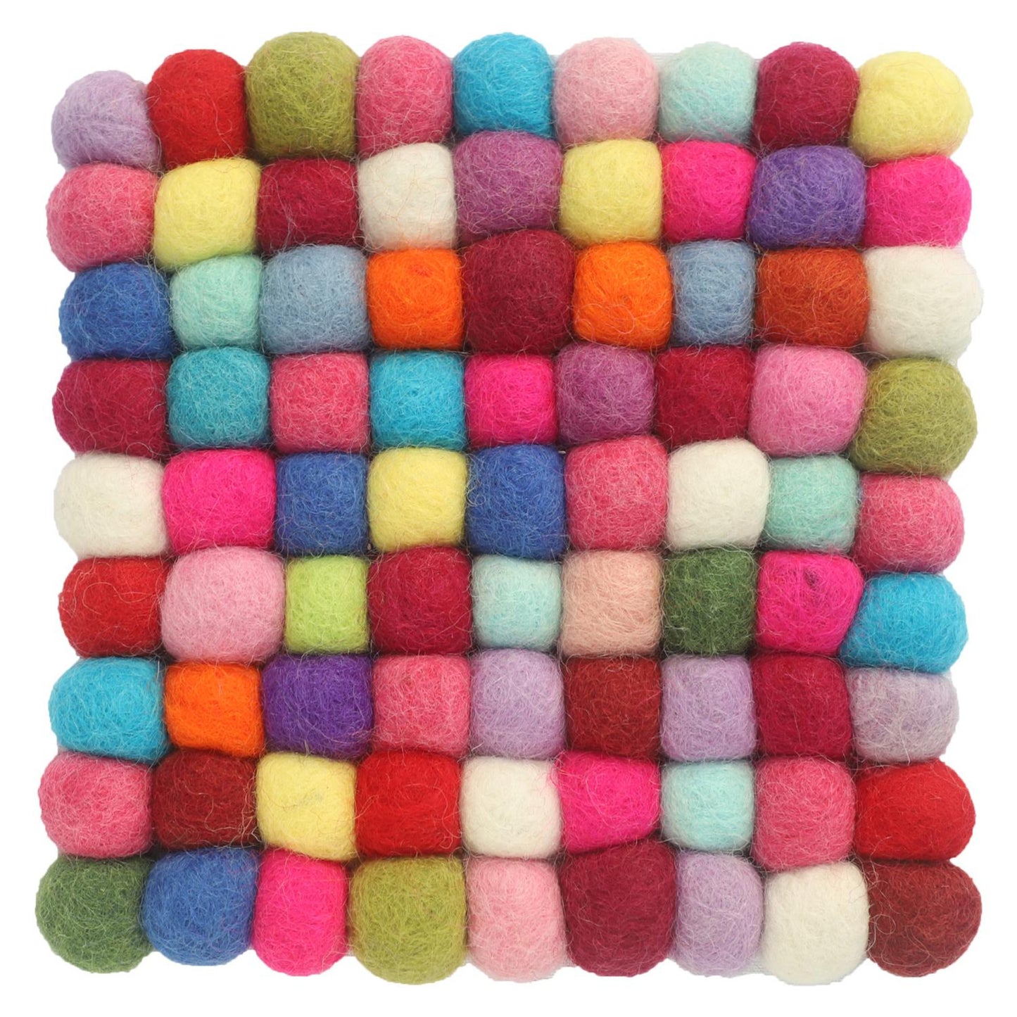 WOOLLEN POT TRIVET WITH HEAT RESISTANCE HANDMADE NON SLIP PAN HOLDER