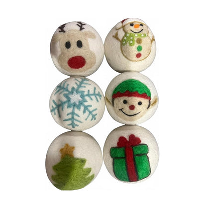 Wool Dryer Balls - 1000+ Loads - Pure Organic Wool - Reusable Natural Fabric Softener Perfect with Essential Oils, Reduce Clothing Static and Wrinkles