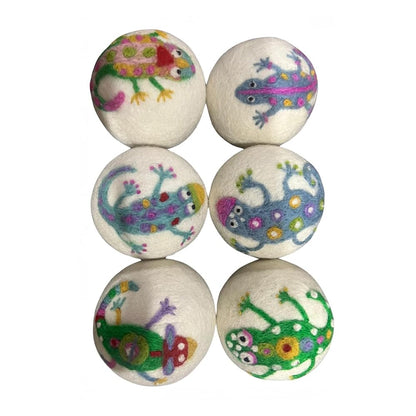 Wool Dryer Balls - 1000+ Loads - Pure Organic Wool - Reusable Natural Fabric Softener Perfect with Essential Oils, Reduce Clothing Static and Wrinkles