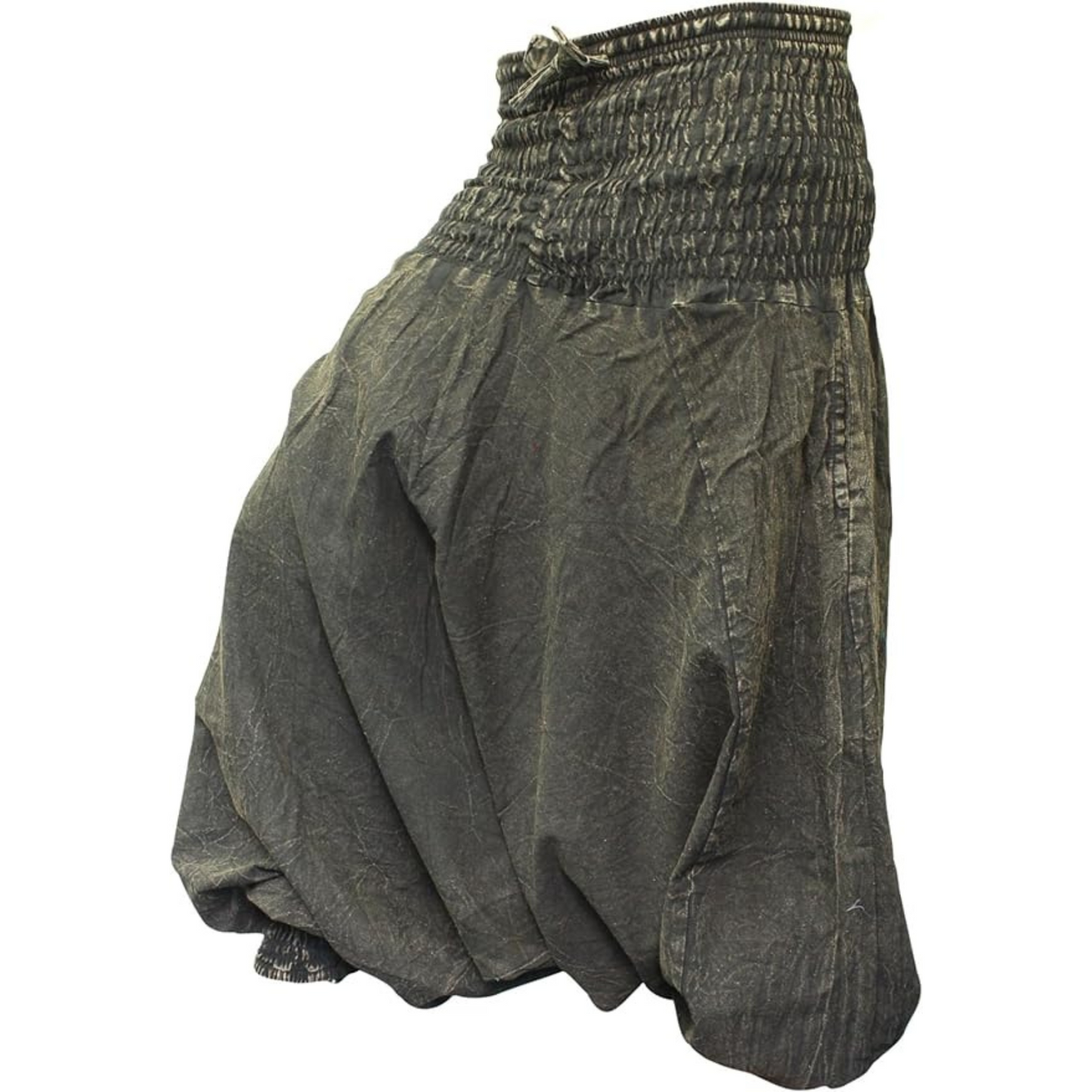 Womens Boho Baggy Loose Fit Aladdin Harem Pants Cotton Grey Yoga Hippie Trousers