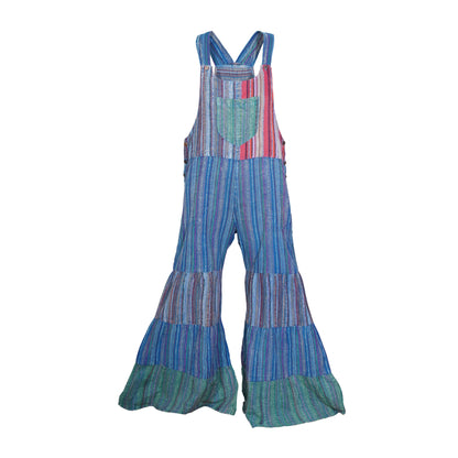 Women's Dungaree Cotton Hippie Classic Summer Jumpsuit with Adjustable Straps