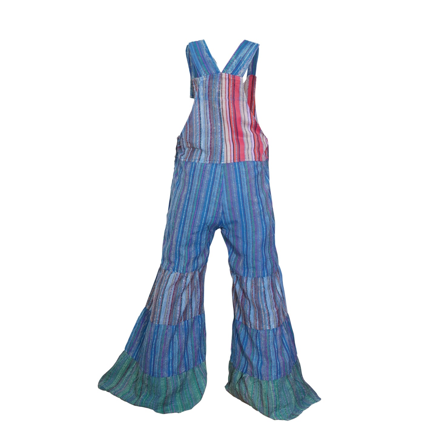 Women's Dungaree Cotton Hippie Classic Summer Jumpsuit with Adjustable Straps