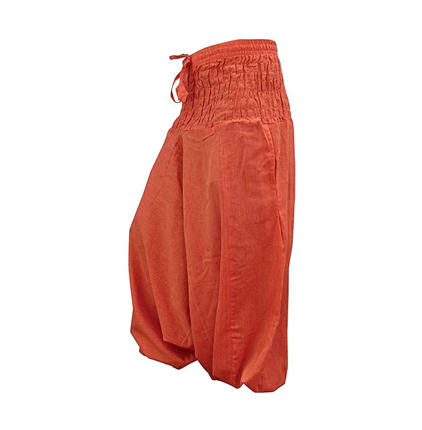 Womens Boho Baggy Loose Fit Aladdin Harem Pants Cotton Grey Yoga Hippie Trousers