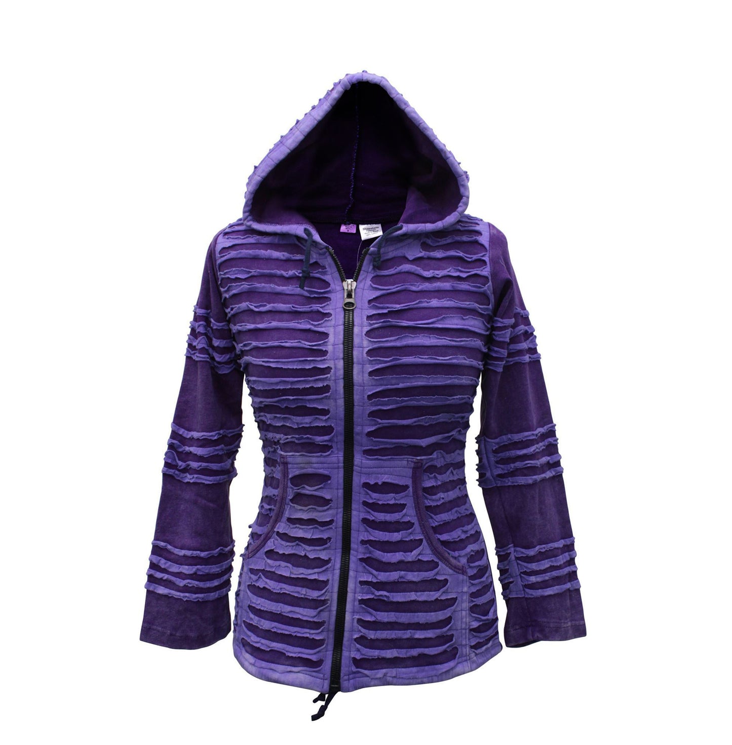 stone-washed-long-sleeve-hoodie-jacket-for-women